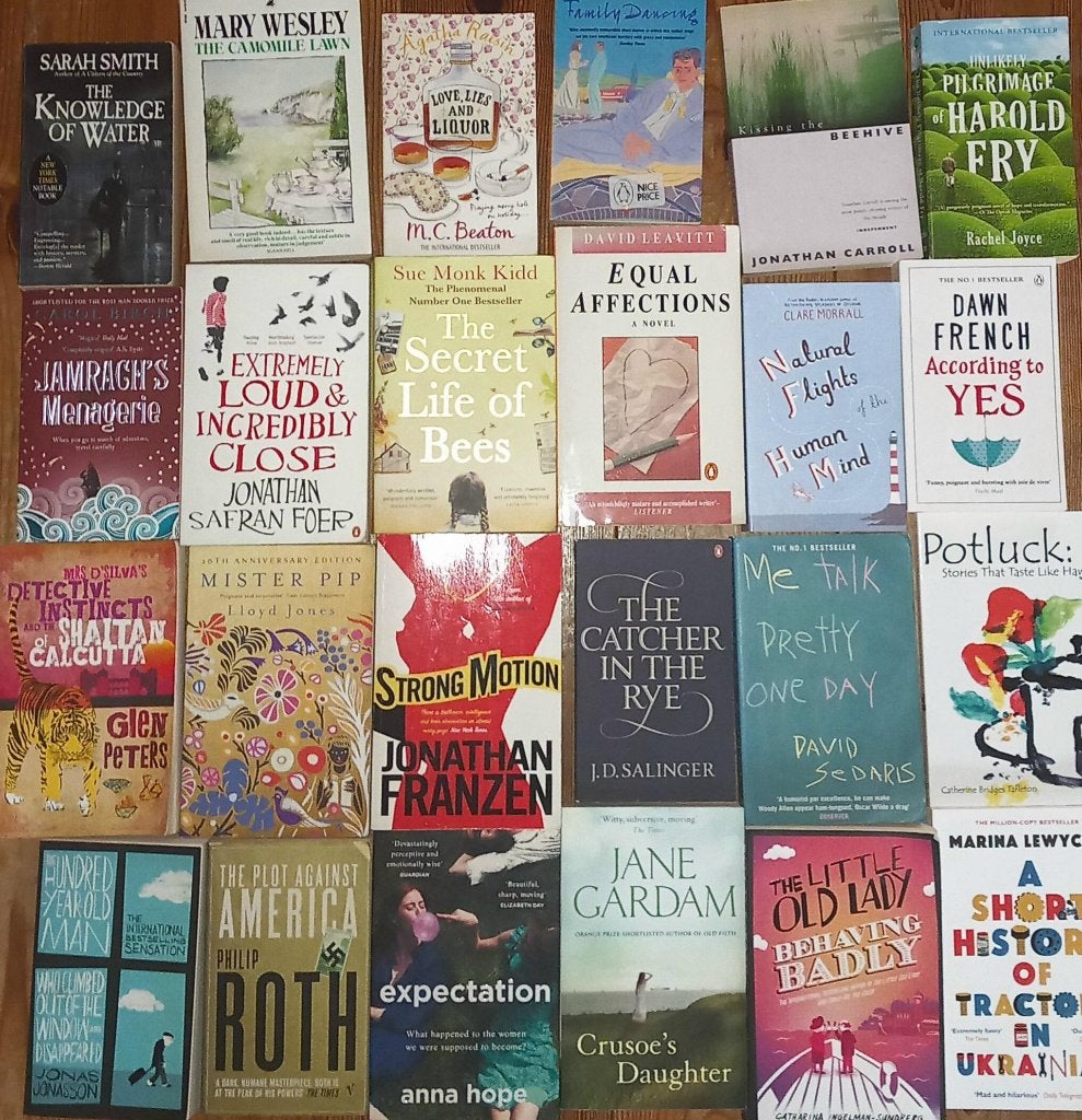 30x Kate Atkinson,Jane Gardam,David Sedaris,Jonathan Frantze, Ophalen of Verzenden, Zo goed als nieuw, Fictie