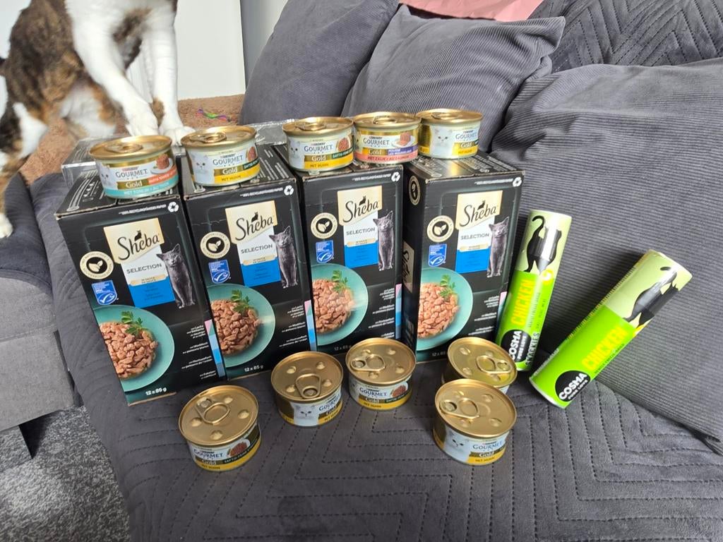 KATTENVOER, Dieren en Toebehoren, Ophalen, Kat