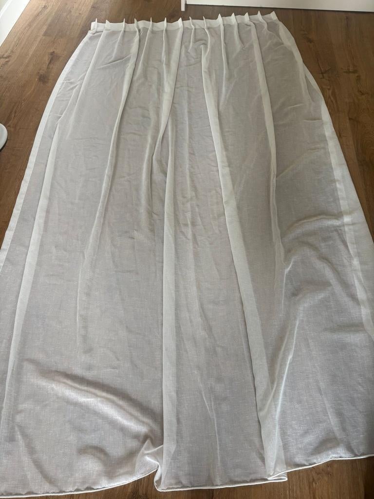 4x HEMA Gordijnen Op Maat – ZGAN – 120x257cm, Huis en Inrichting, Stoffering | Gordijnen en Lamellen, Ophalen, 100 tot 150 cm