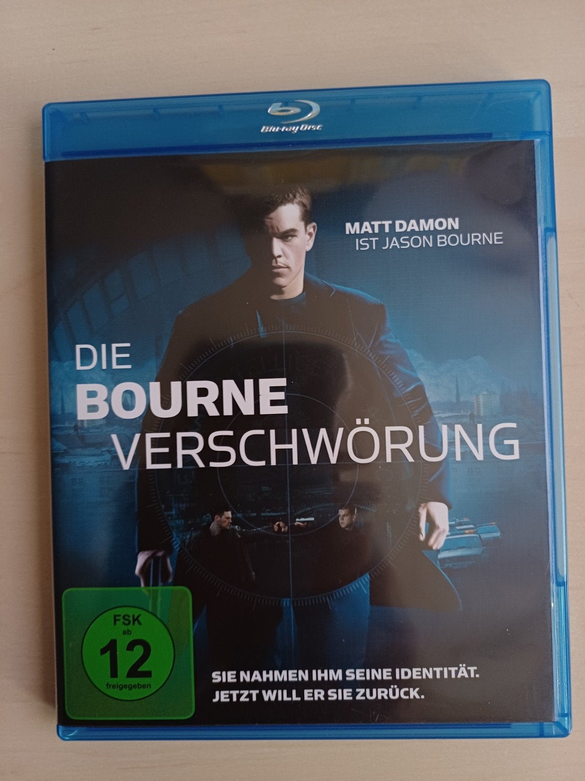 Die Bourne Verschwörung - Blu-ray (Duits), Cd's en Dvd's, Blu-ray, Ophalen of Verzenden, Zo goed als nieuw, Actie