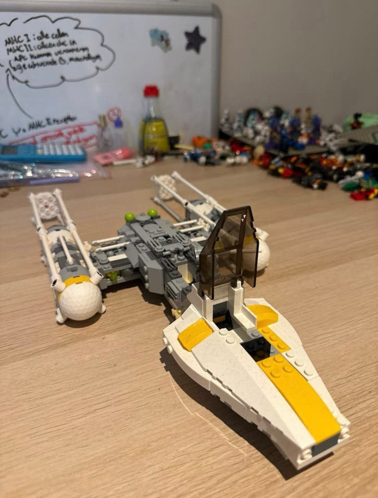 LEGO Star Wars Y-wing Fighter 7658, Ophalen of Verzenden, Zo goed als nieuw