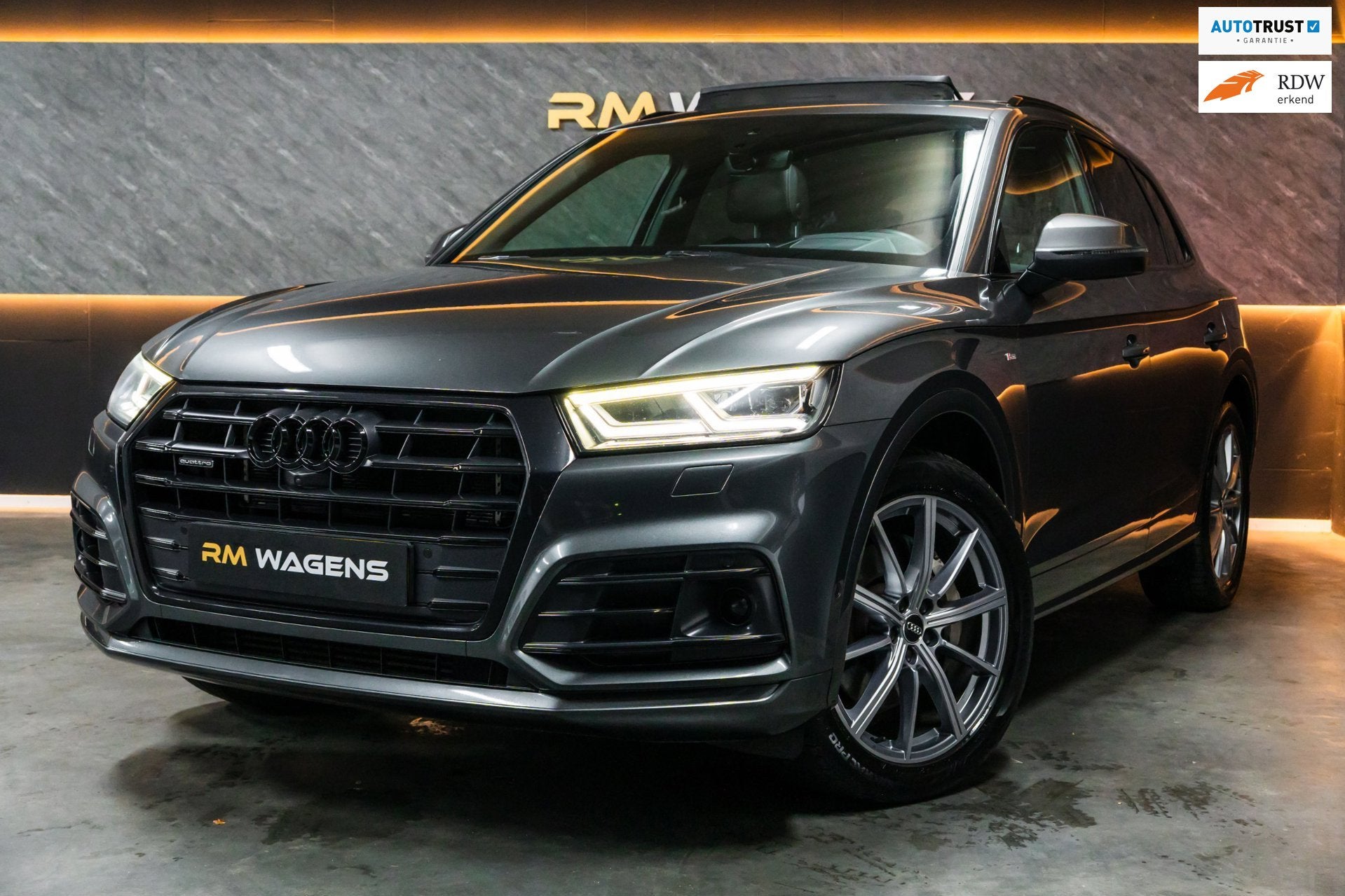 Audi Q5 55 TFSI e quattro Competition|Luchtv|B&O|HUD|RS-SEAT, Auto's, Automaat, Euro 6, 4 cilinders, Bedrijf