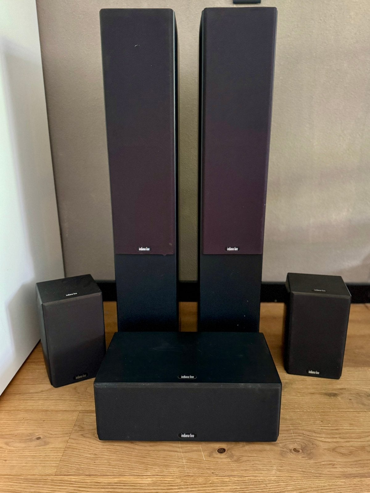 Indiana Line Nota 5.0 speakerset, Audio, Tv en Foto, Luidsprekers, Ophalen, Gebruikt