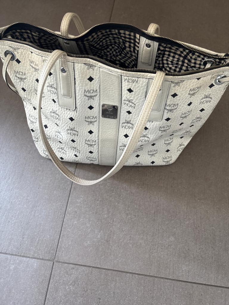 MCM Shopper Tas - Gebruikt maar in goede staat, Ophalen, Gebruikt, Wit, Shopper