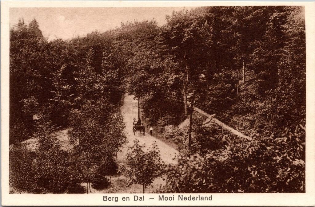 Berg en Dal - Mooi Nederland, Verzenden, 1920 tot 1940, Ongelopen, Gelderland
