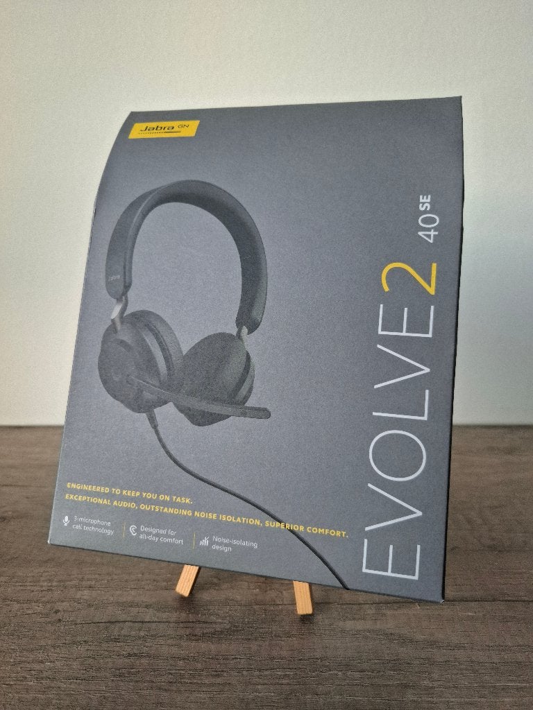 Jabra Evolve2 40 SE | Bedraad | Teams gecertificeerd | Nieuw, Computers en Software, Headsets, Mute-functie, Nieuw, On-ear, Ophalen of Verzenden