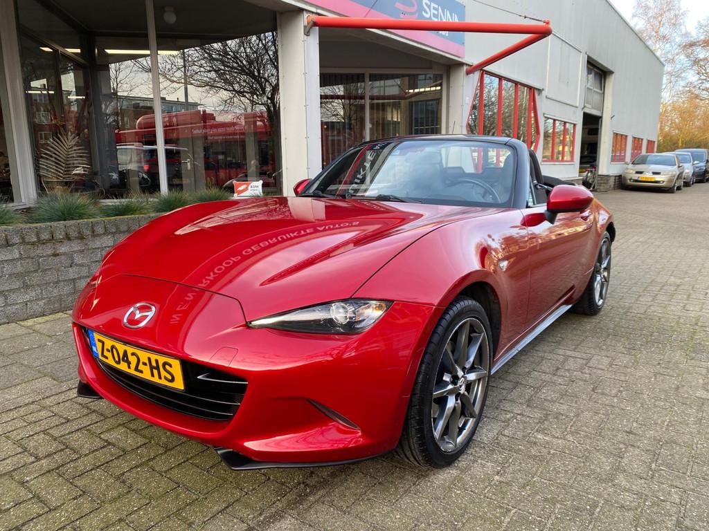 Mazda MX-5 2.0 SkyActiv-G 160 GT-M -2016 - Xenon - Inr Mog !, Auto's, 1998 cc, 4 cilinders, Cabriolet, 990 kg