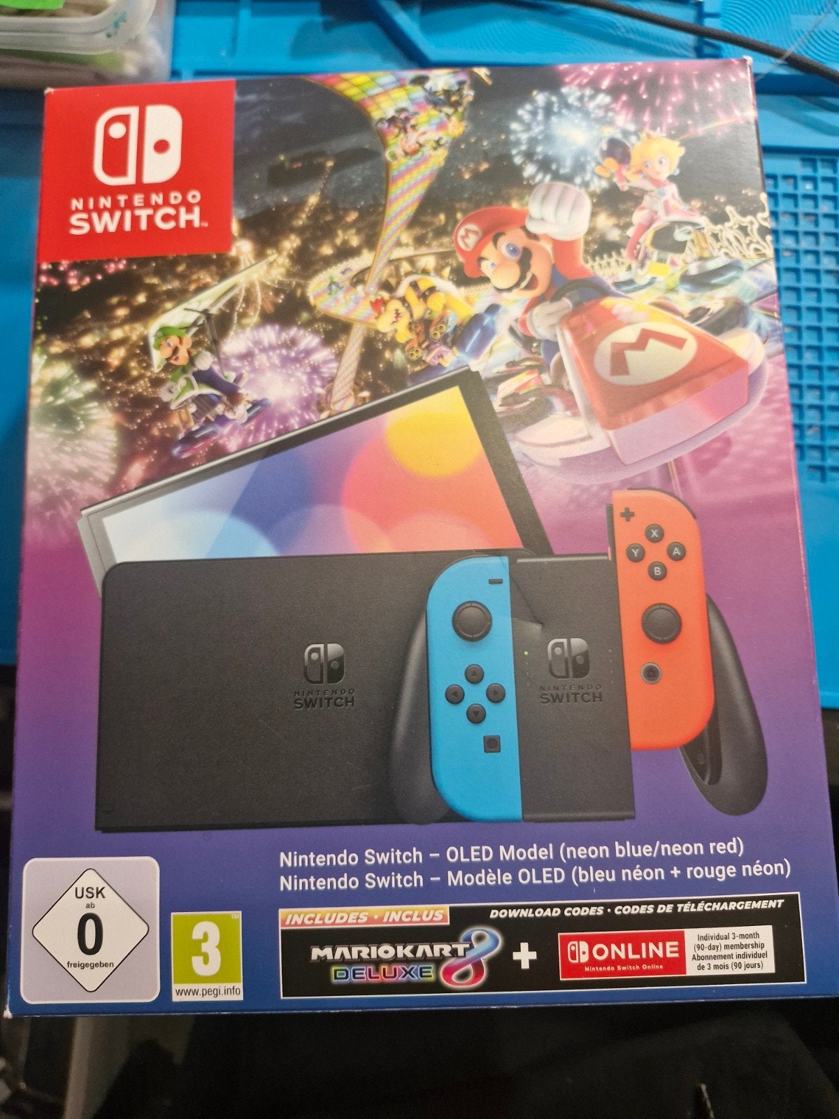 Nintendo Switch OLED – Originele Verpakkingsset, Ophalen of Verzenden, Zo goed als nieuw, Zonder controller, Switch OLED
