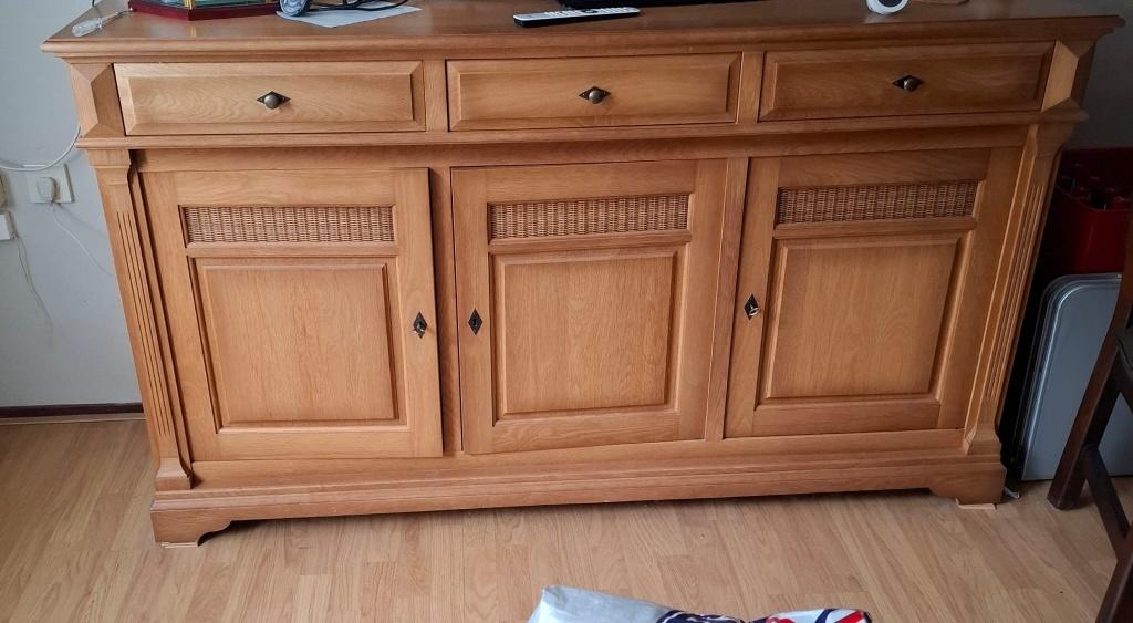 Dressoir breedte x hoogte 177x100, Ophalen, 75 cm of meer, 150 tot 200 cm, Gebruikt