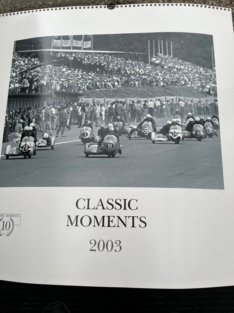 Classic Motorwegrace Kalender, Ophalen of Verzenden, Nieuw