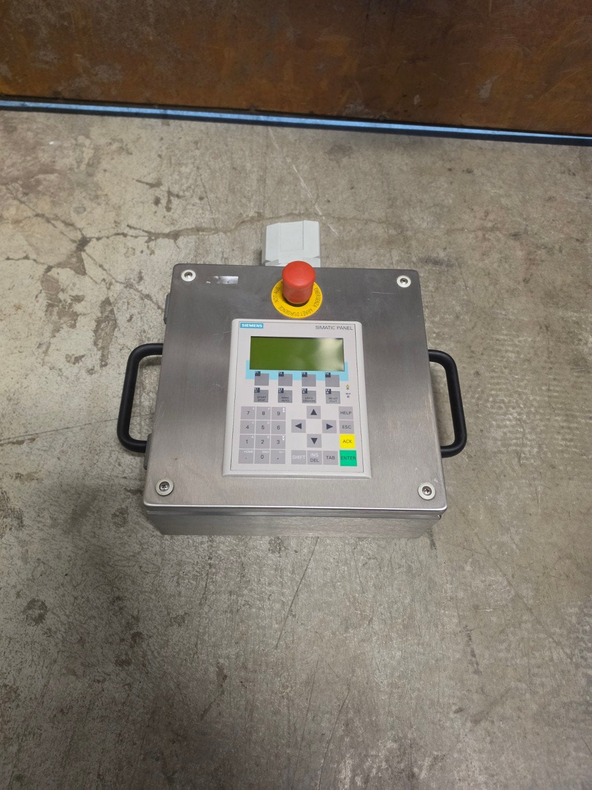 Siemens 6AV6 641-0CA01-0AX1 operator panel, Gebruikt, ., Ophalen of Verzenden, Siemens