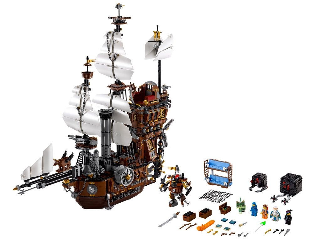 LEGO The Movie Metaalbaards Zeekoe 70810, Niet ingevuld, Niet ingevuld, Niet ingevuld