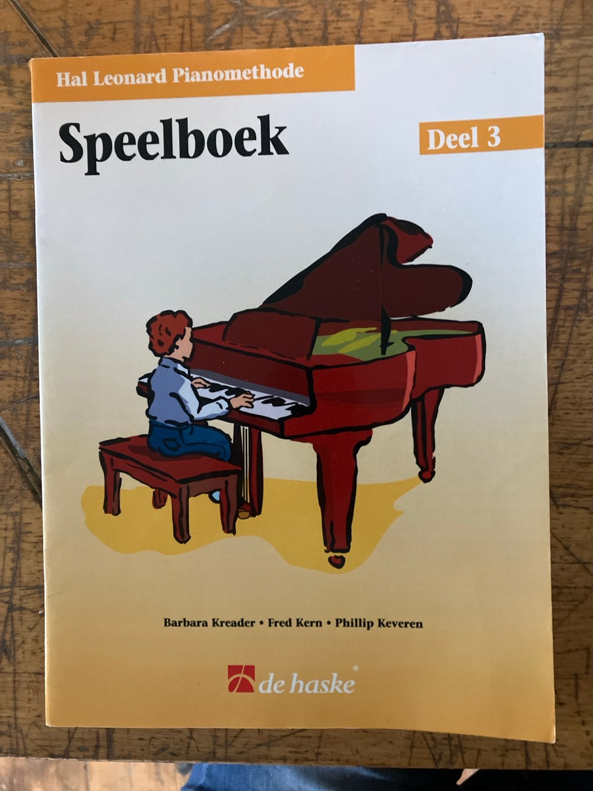 Hal Leonard Pianomethode Speelboek Deel 3, Ophalen of Verzenden, Zo goed als nieuw, Les of Cursus, Piano