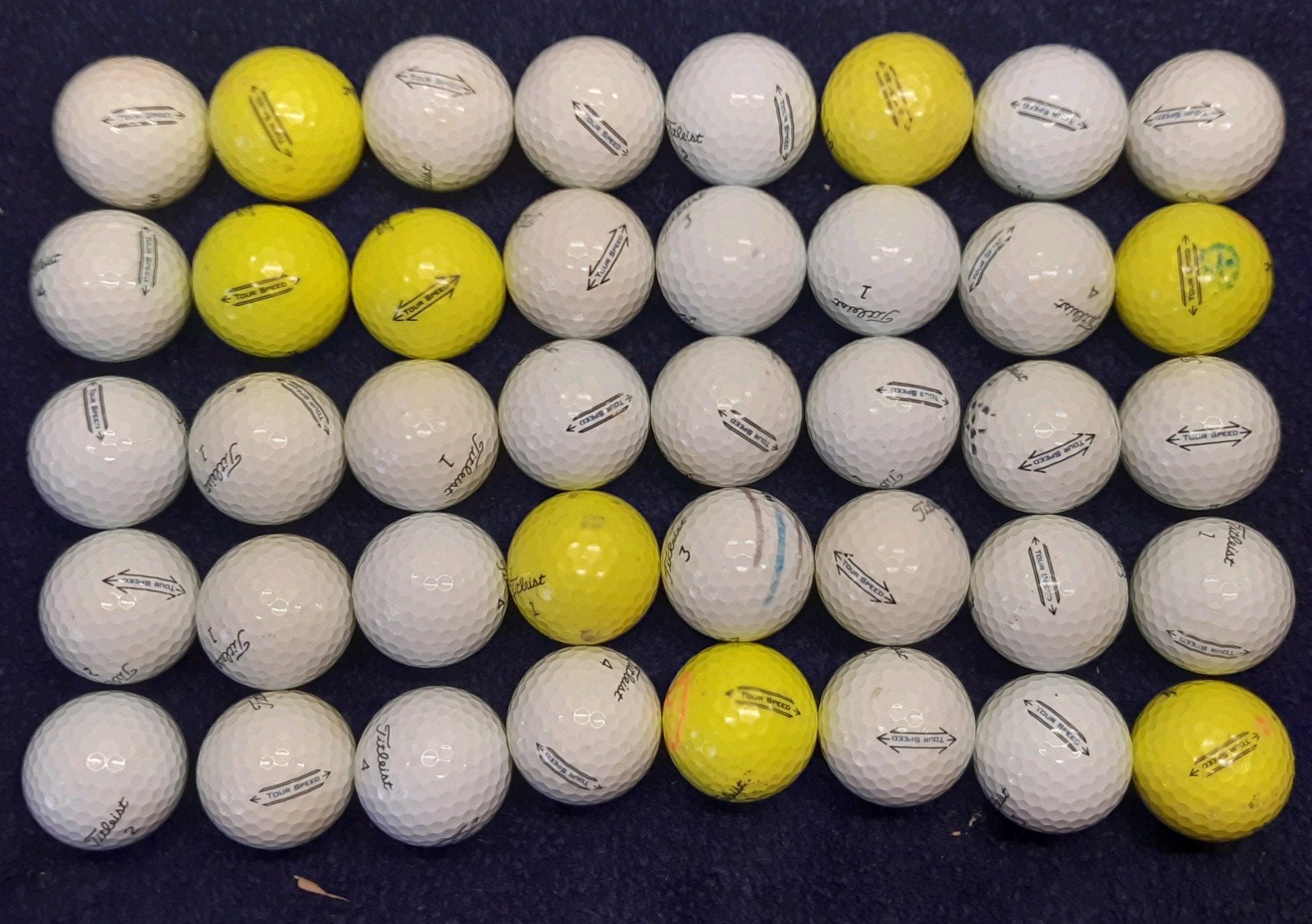 40 titleist tour speed golfballen voor € 35, Verzenden, Gebruikt, Bal(len)