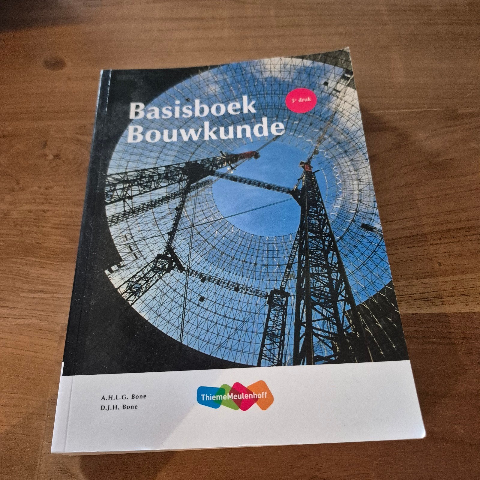 Basisboek Bouwkunde - Nieuwstaat, Boeken, Ophalen of Verzenden, Nieuw, Bouwkunde, A.H.L.G. Bone, D.J.H. Bone