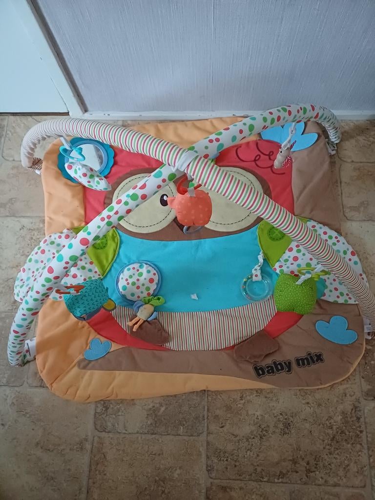 Baby speelkleed met bogen - Baby Mix uil design, Kinderen en Baby's, Ophalen, Gebruikt