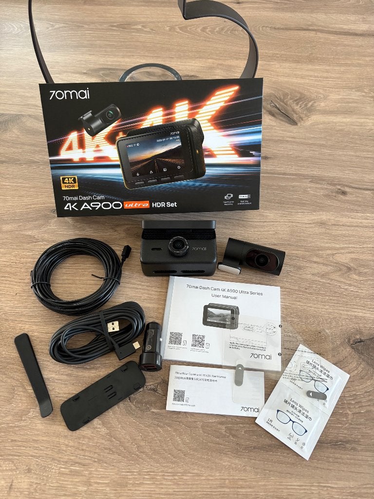70mai A900 Ultra 4K+4K dashcam (nieuw model!), Verzenden, Nieuw