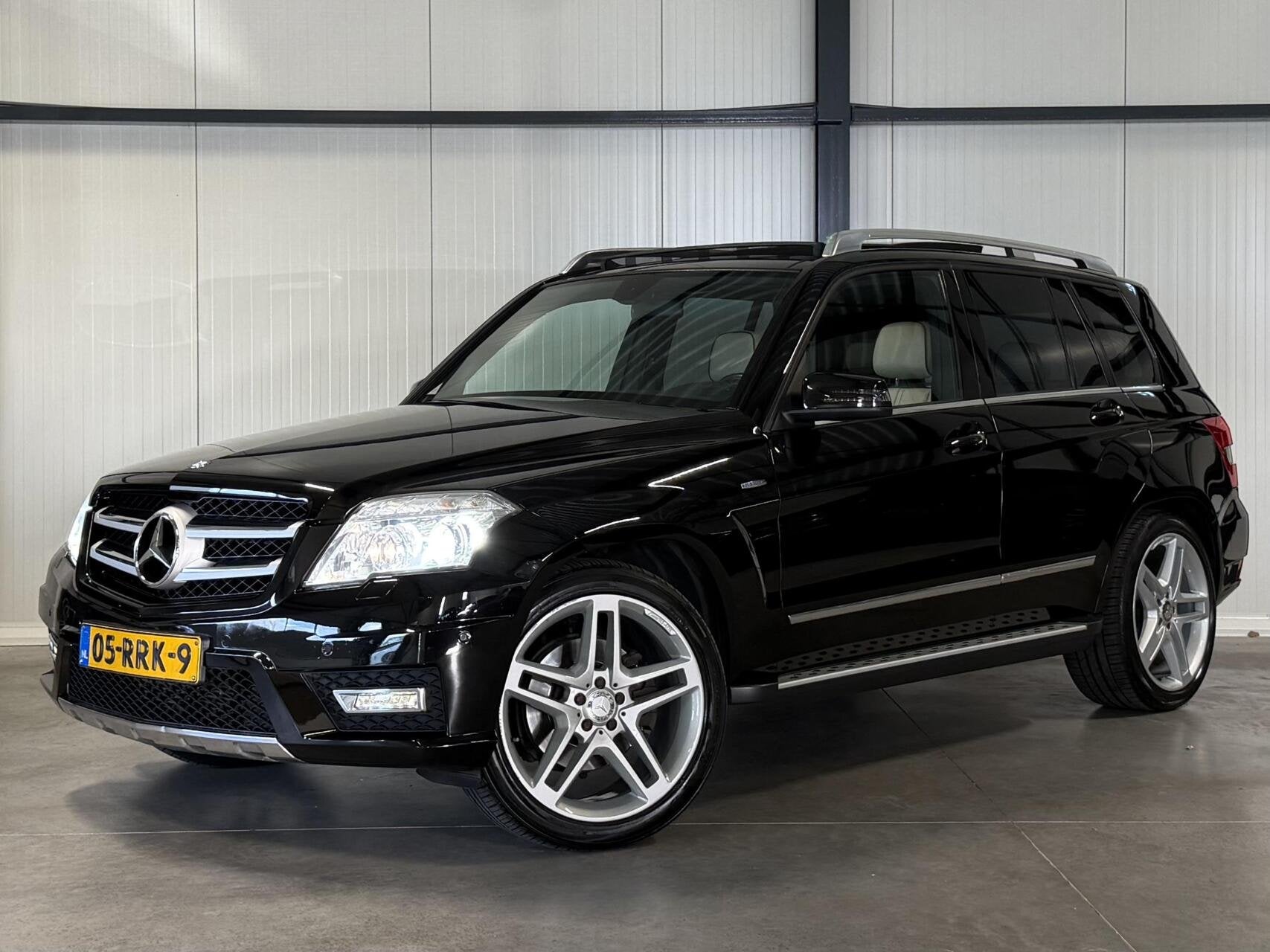 Mercedes GLK-klasse 220 CDI 4-Matic AMG Pano Trekhaak Leer, Auto's, Mercedes-Benz, Automaat, Gebruikt, 2000 kg, Zwart