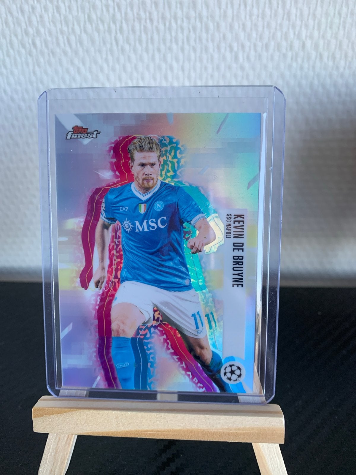 Kevin De Bruyne HOLOGLOW SSP Topps Finest Spelerskaart, Verzenden, Zo goed als nieuw, Buitenlandse clubs, Spelerskaart