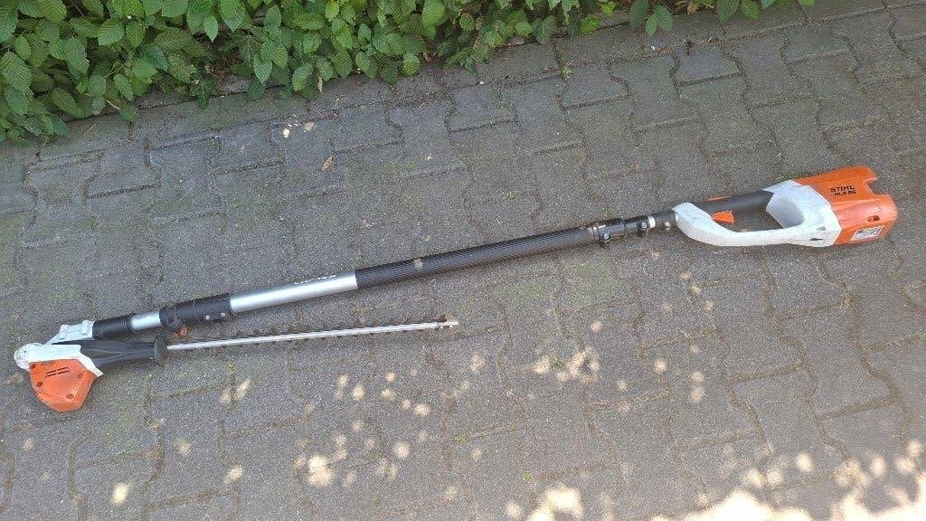 Stihl HLA 85 Lange Accu stokheggenschaar, Ophalen, ,, Accu, Zo goed als nieuw