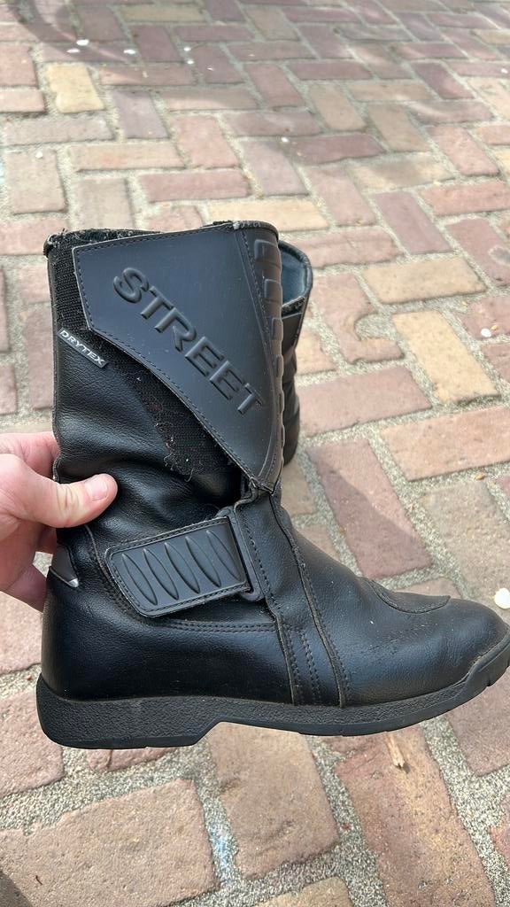 Drytex leren vintage motorlaarzen zwart maat 40, Ophalen of Verzenden, Tweedehands, Laarzen
