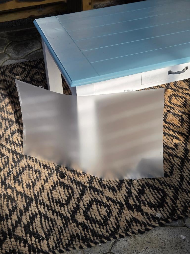 Plexiglas Polycarbonaat Plastic. 73cm x 41cm x 0,15mm, Ophalen, Zo goed als nieuw, Kunststof, Overige typen