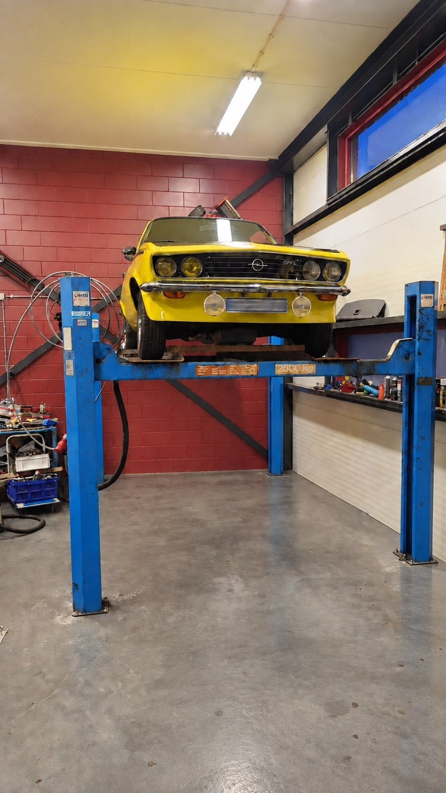 Koni Brug 4-koloms hefbrug 2500kg, Auto diversen, Ophalen, Gebruikt