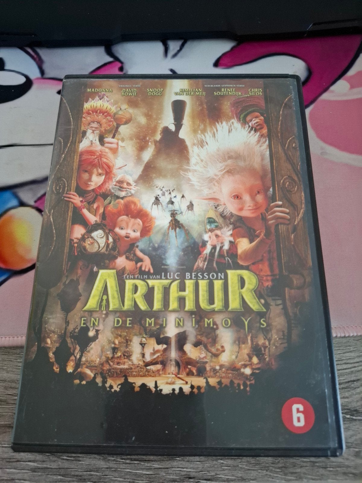 Arthur en de Minimoys DVD - Avontuurlijke familiefilm, Avontuur, Gebruikt, Ophalen of Verzenden, Vanaf 6 jaar