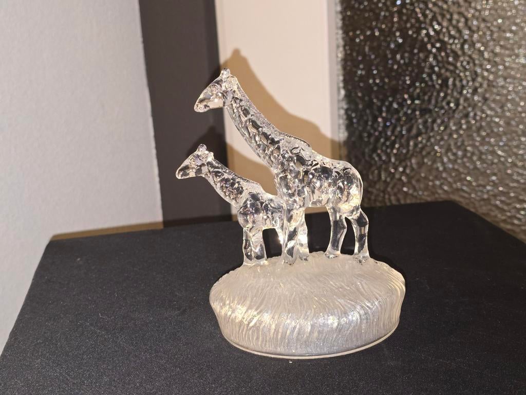Cristal d'Arques Giraffen beeldje, Ophalen of Verzenden