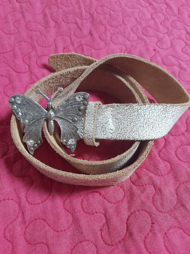 vintage riem 95cm, Minder dan 3 cm, 90 tot 100 cm, Tailleriem, Ophalen of Verzenden