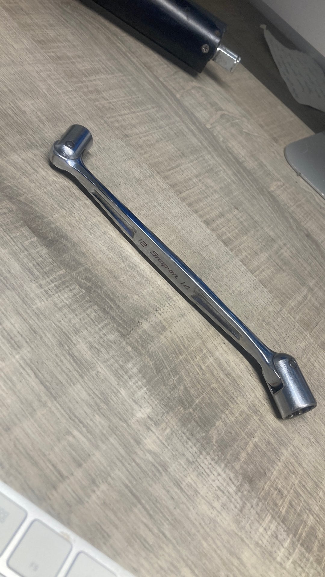 Snap-on kniegewricht sleutel FHM1214 in goede staat., Ophalen, Zo goed als nieuw