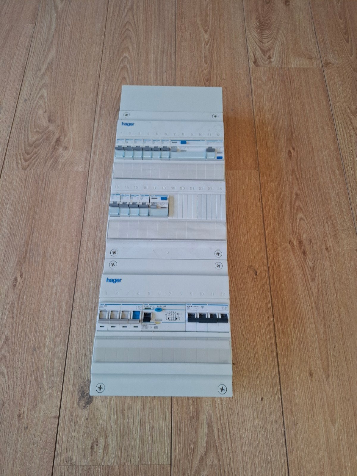 Hager Vision 3 Fase Groepenkast, Ophalen of Verzenden, Gebruikt, Hager, Groepenkast