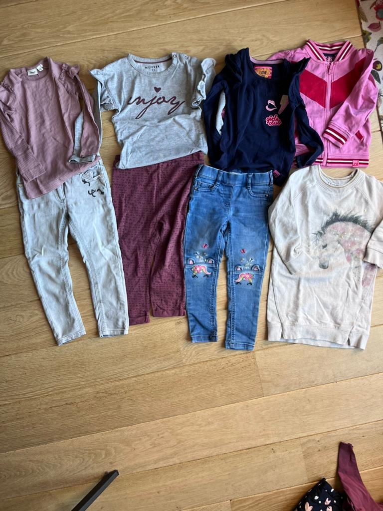 Meisje kledingpakket merk 92, Ophalen of Verzenden, Zo goed als nieuw, Meisje, Jurk of Rok