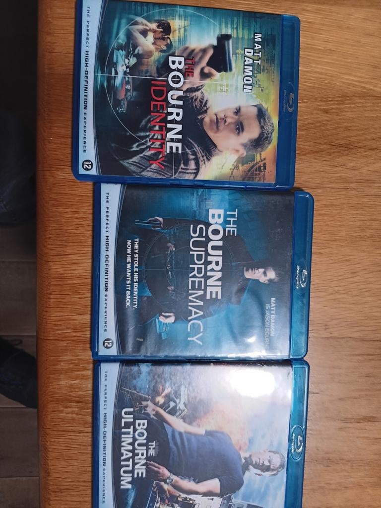 Bourne Trilogie - Blu-ray Collectie, Ophalen of Verzenden, Zo goed als nieuw, Actie