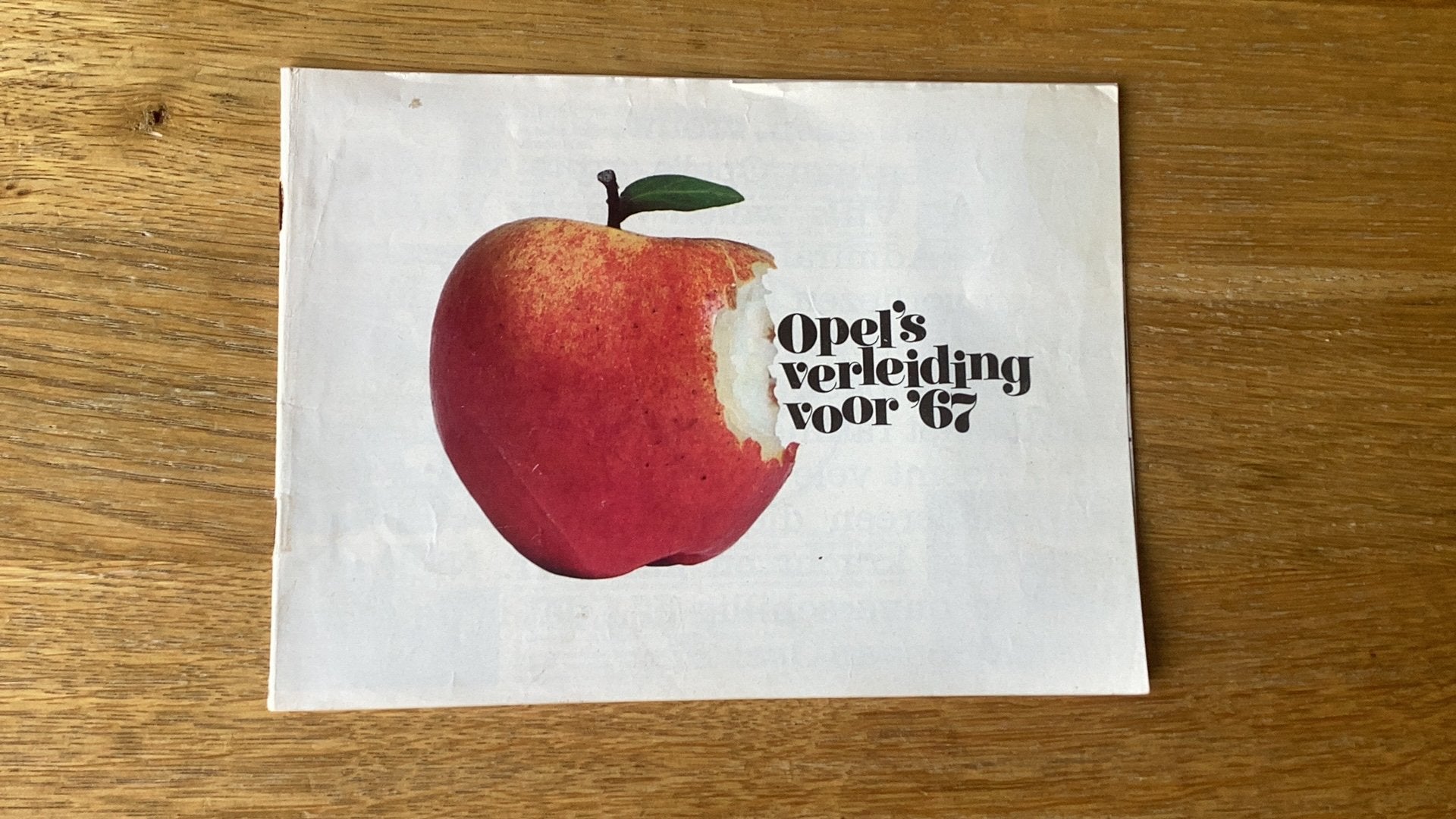 Opel's Verleiding voor '67 - Wander Assen, Ophalen of Verzenden, Gelezen, Opel