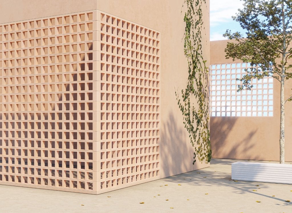 Breezeblocks mooie afwerking, Ophalen of Verzenden, Nieuw, Bakstenen