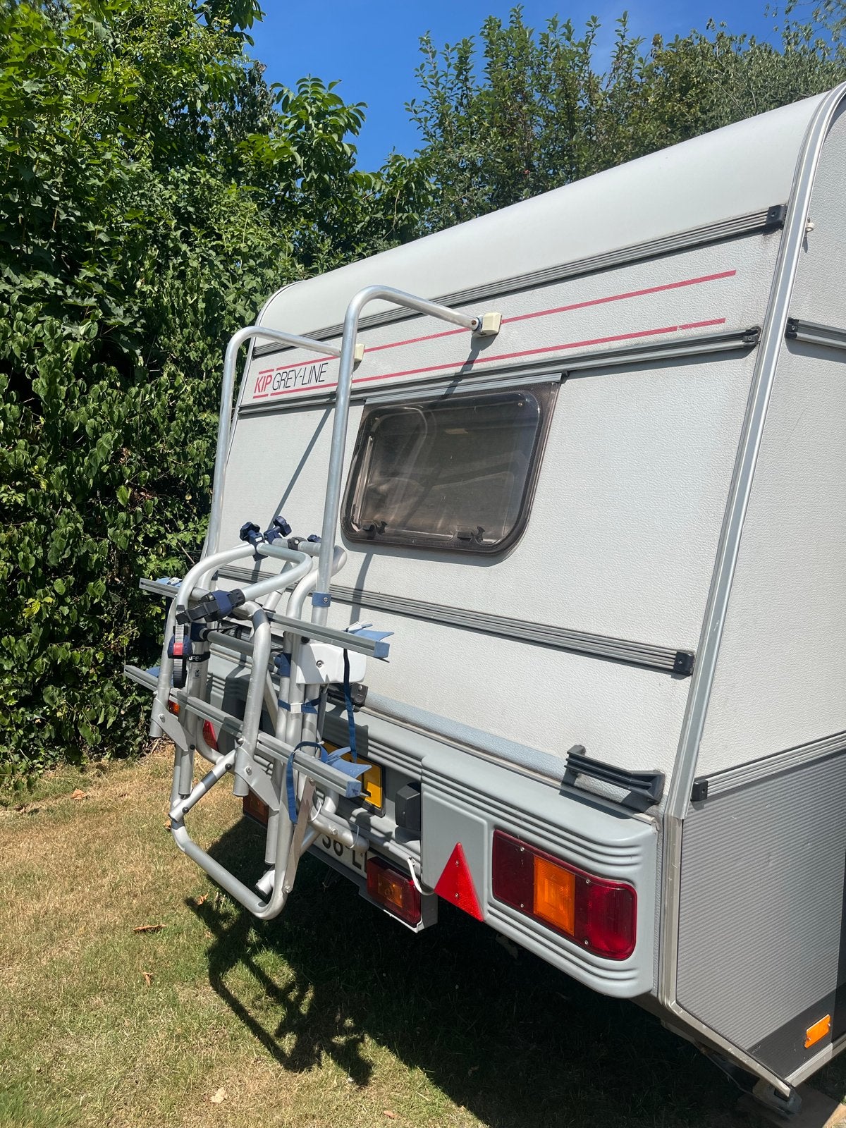 Bike Lift fietsendrager (Omni) voor caravan (50kg max), Caravans en Kamperen, Caravan accessoires, Ophalen, Gebruikt