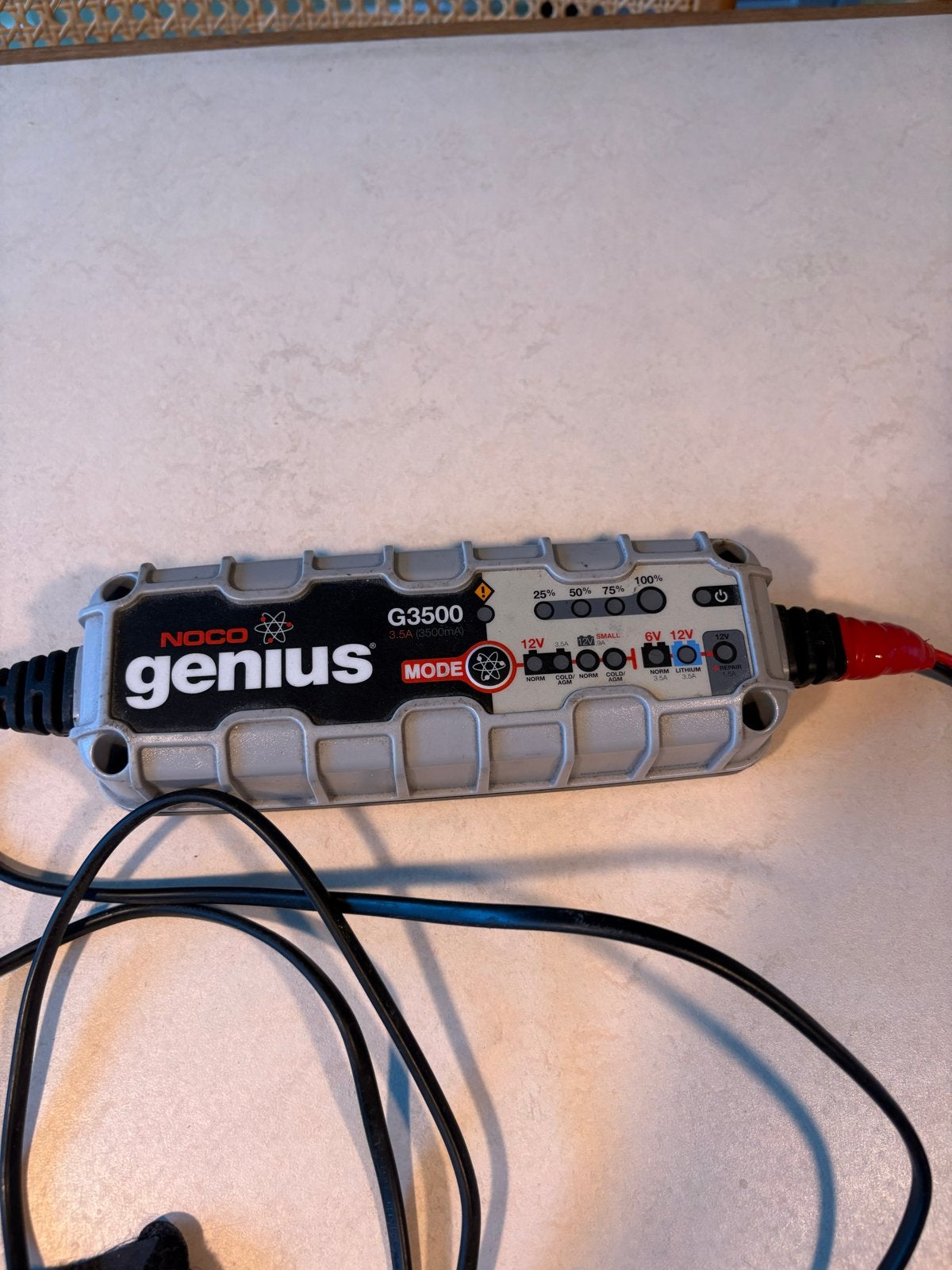 NOCO Genius G3500 acculader, Ophalen, Gebruikt