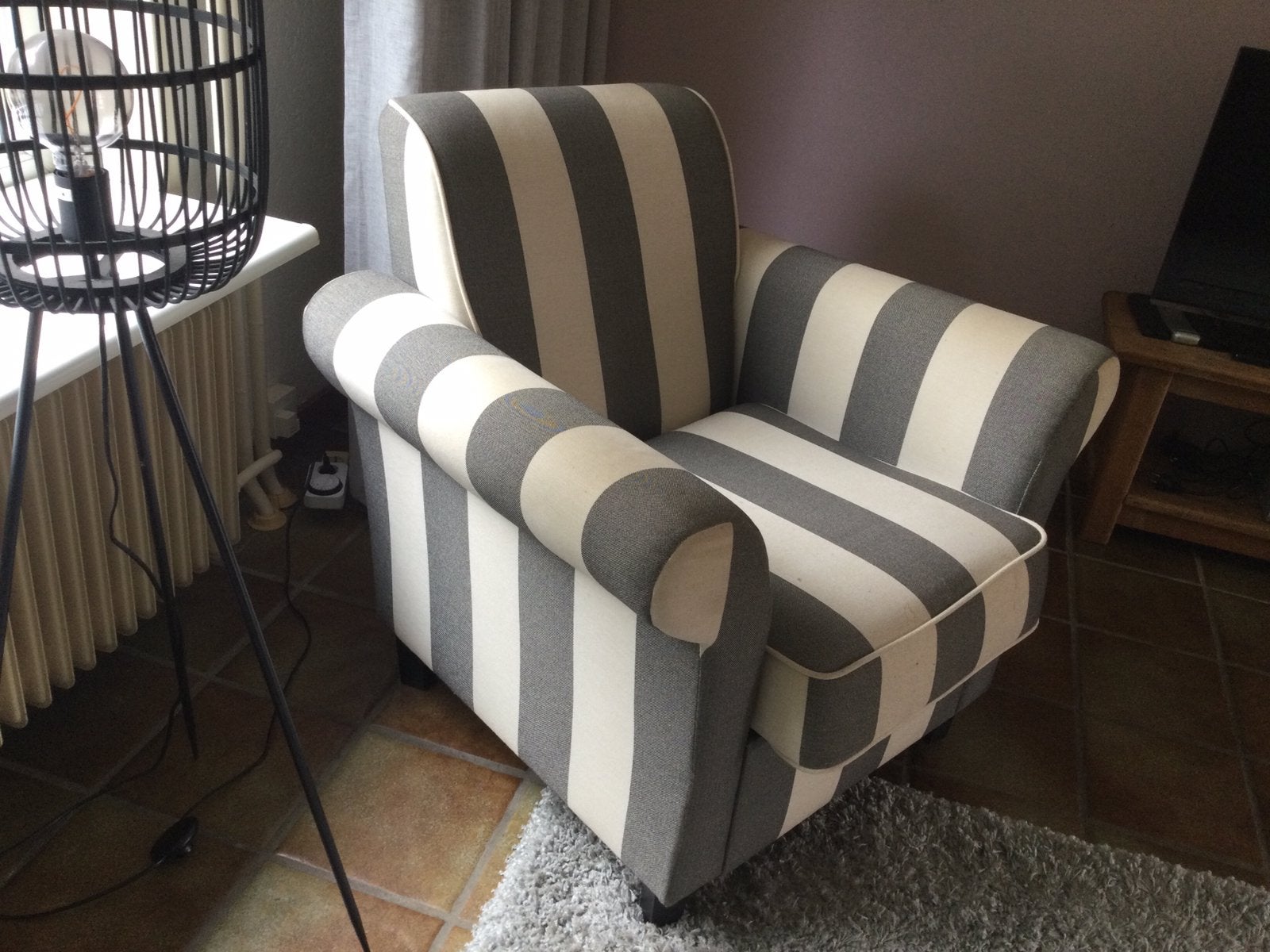 Lekkere fauteuil, Huis en Inrichting, Fauteuils, Ophalen, Gebruikt