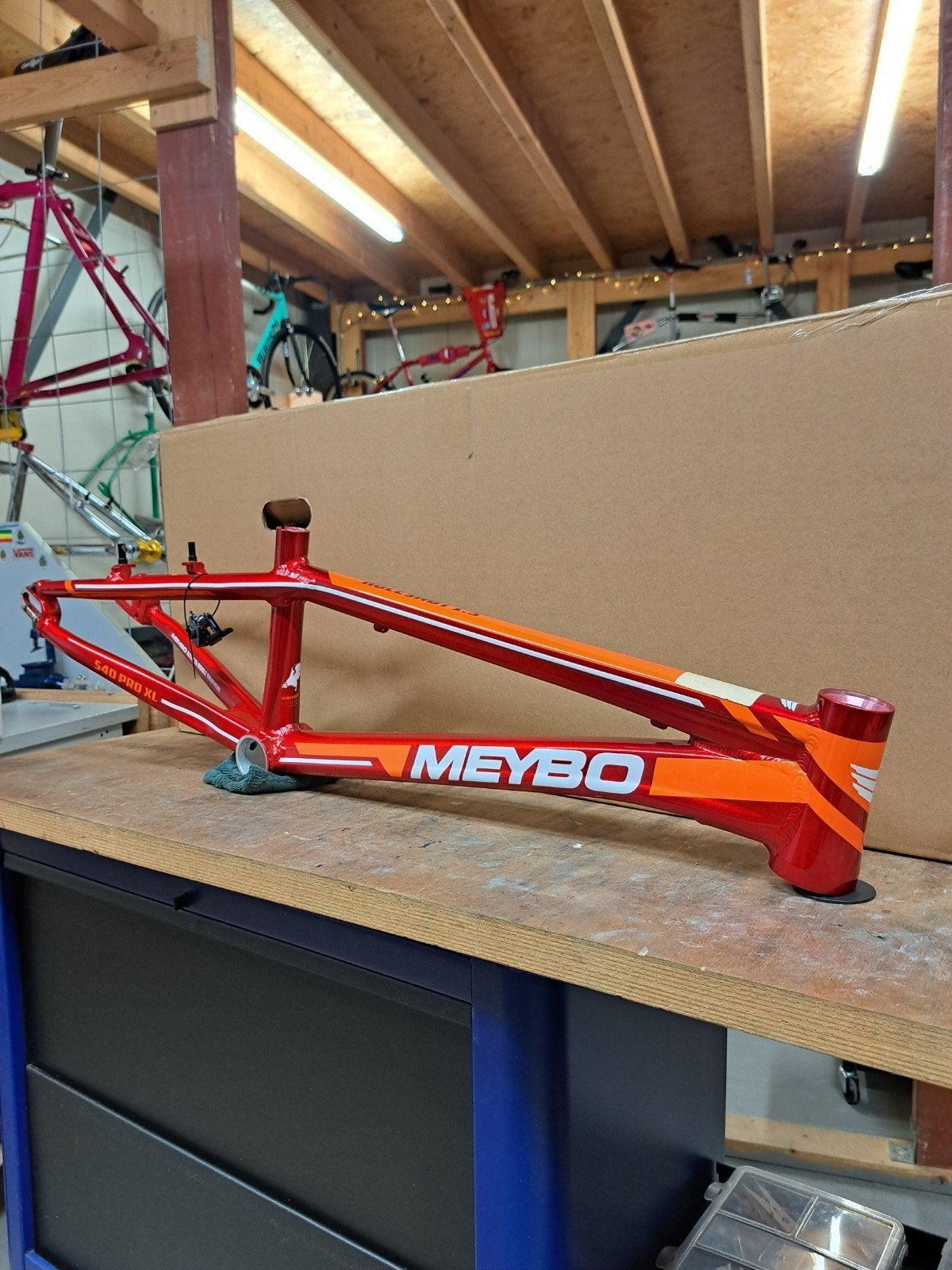 Meybo Holeshot PRO XL 2018 frame Nieuw, Velgrem, Meybo, Ophalen of Verzenden, V-brakes