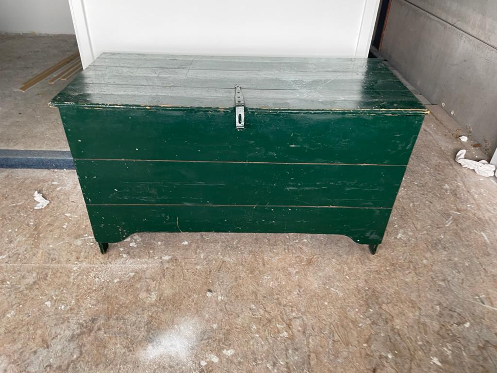 Opberg kist, Tuin en Terras, Tuinbanken, Ophalen, Gebruikt, Hout