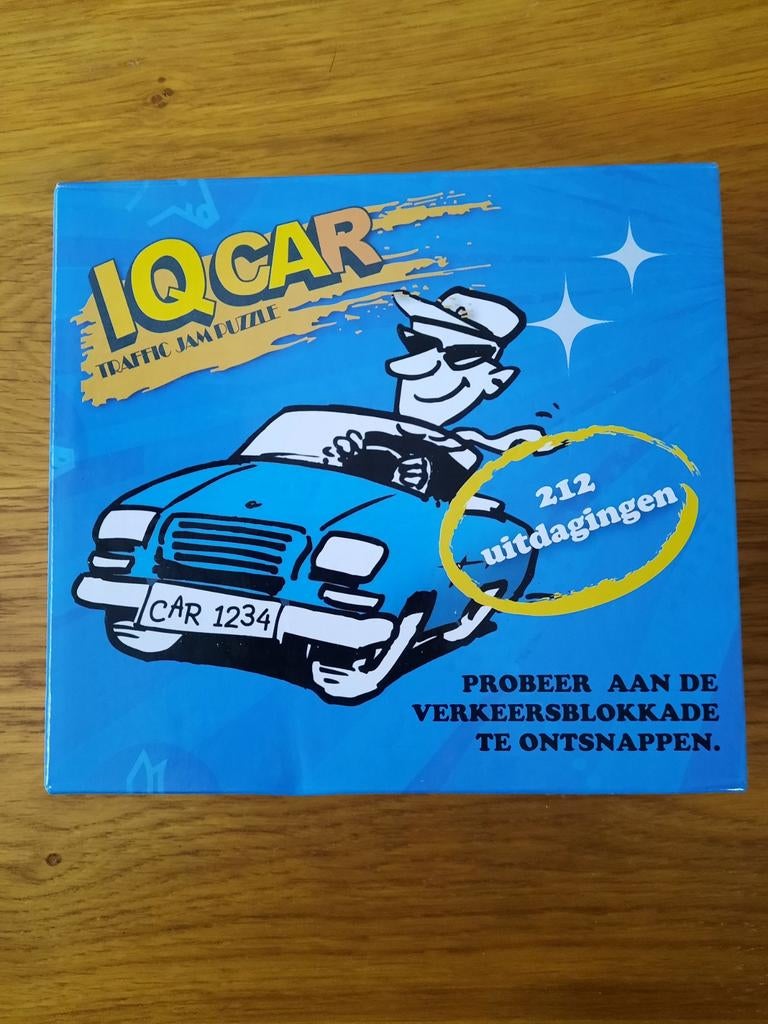 IQ Car Traffic Jam Puzzle - SmartGames, Ophalen of Verzenden, Minder dan 500 stukjes, Zo goed als nieuw, Overige typen