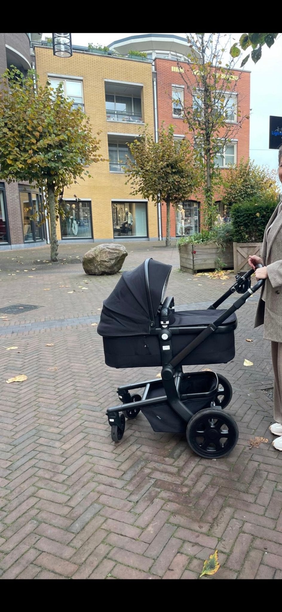 Joolz kinderwagen met wagenbak en voetenzak, Gebruikt, Met reiswieg, Ophalen, Kinderwagen