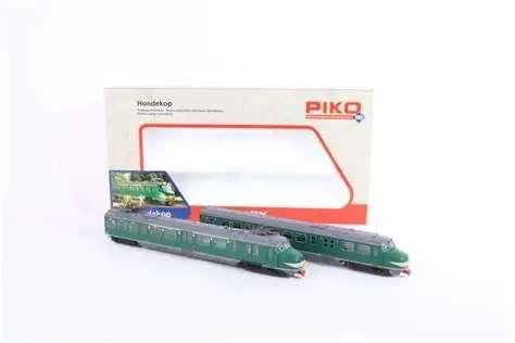 PIKO 57520: tweedelig treinstel "Hondekop" van de NS, Gelijkstroom, NS, Gebruikt, Treinset