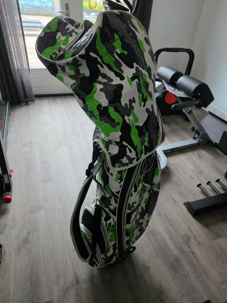 Opvallende Golftas - Camouflage Croco Print - Z.G.A.N., Ophalen, Zo goed als nieuw, Tas