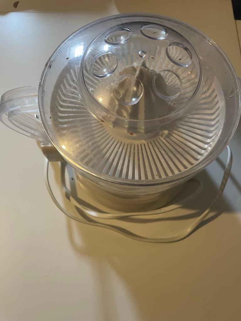 Elektrische citruspers - Gebruikt maar functioneel, Witgoed en Apparatuur, Juicers, Gebruikt, Ophalen