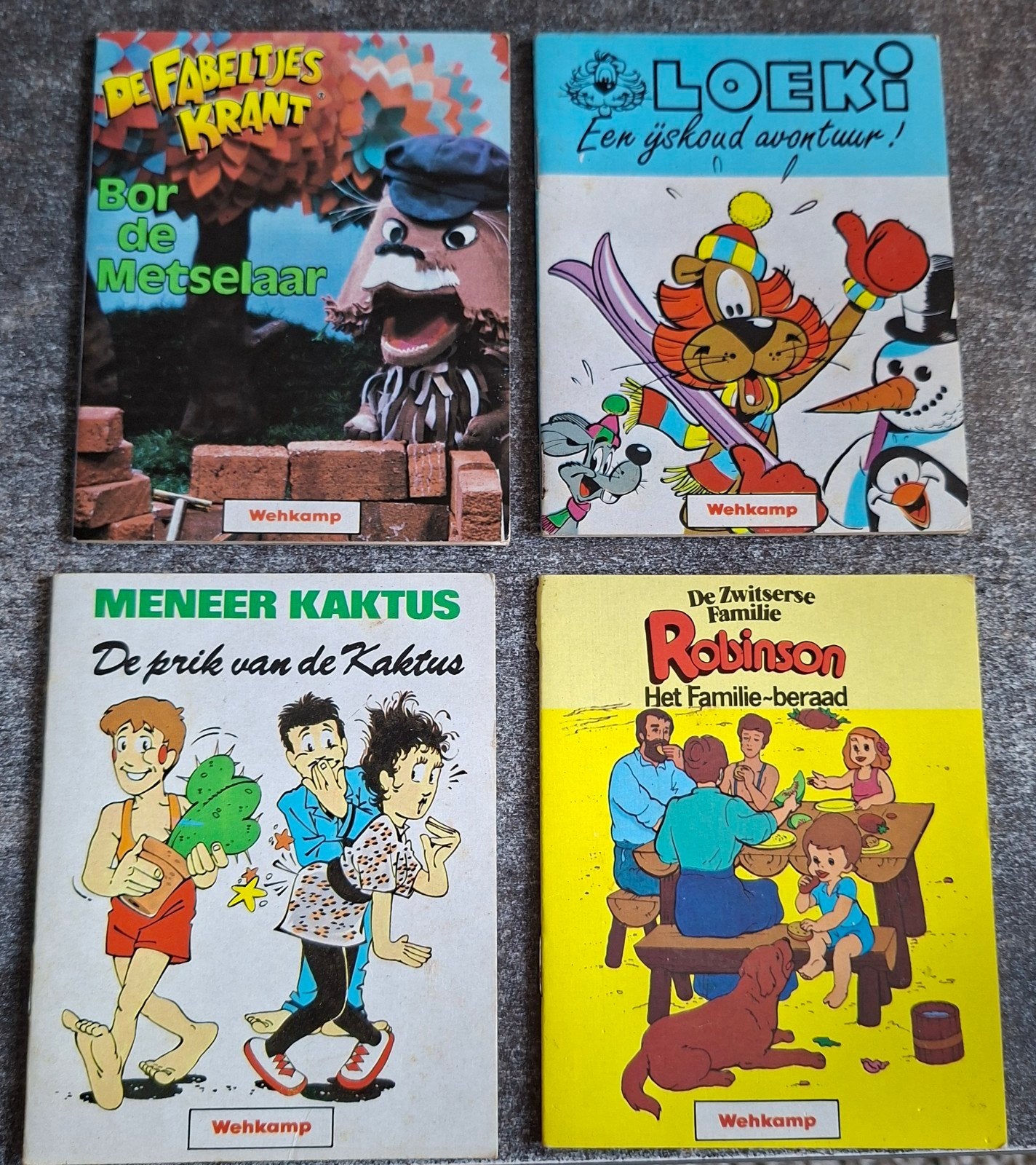 4 verzamelboekjes Wehkamp (1985/1986), Verzamelen, Ophalen of Verzenden, Overige typen