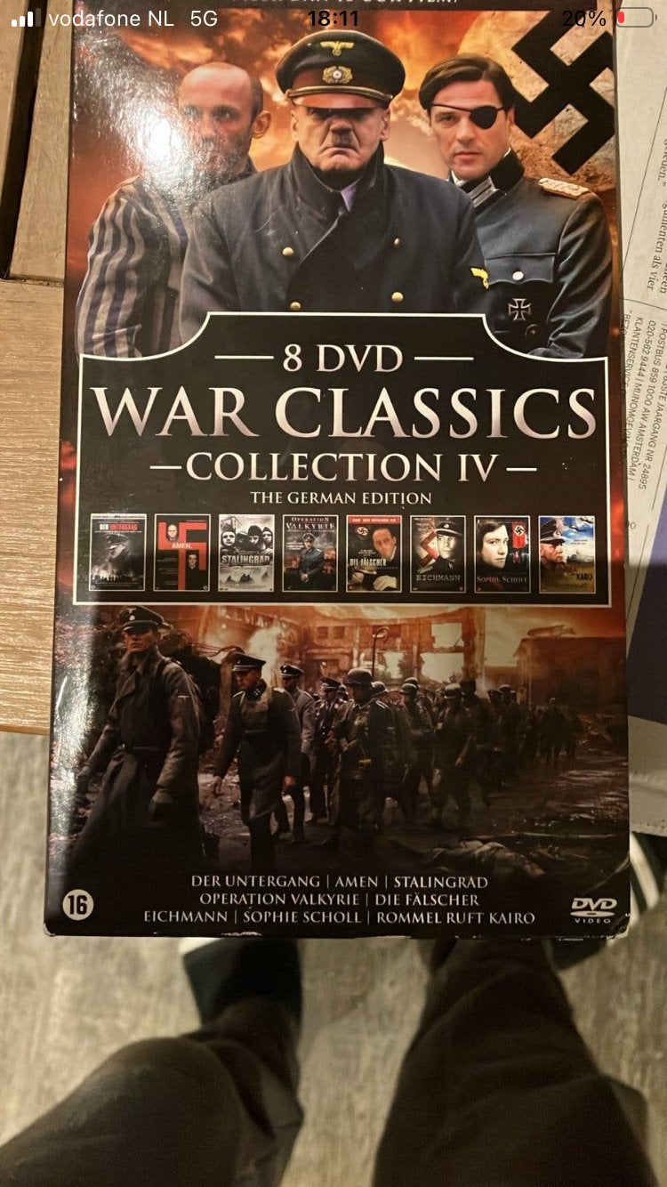 War Classics Collection IV - The German Edition (8 DVD), Cd's en Dvd's, Dvd's | Drama, Zo goed als nieuw, Historisch of Kostuumdrama