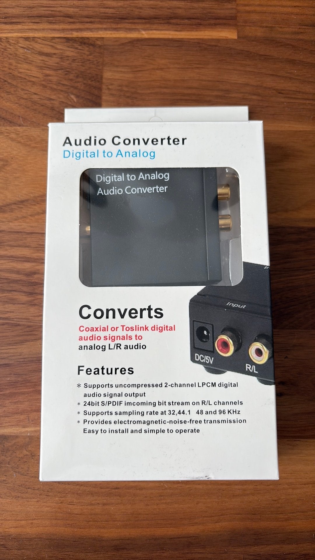 Audio Converter Digitaal naar analoog, Ophalen of Verzenden, Nieuw