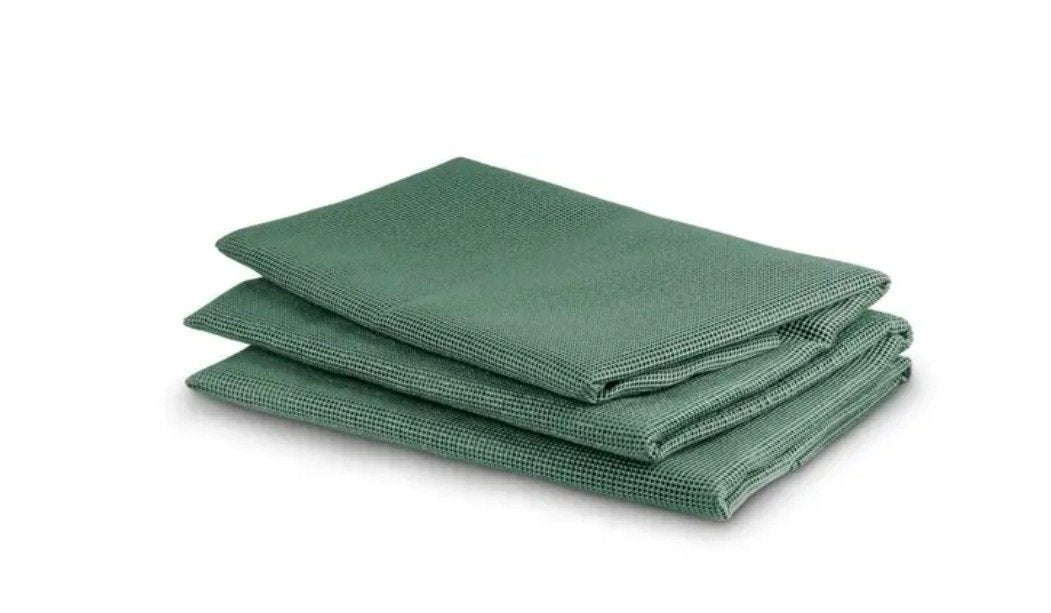 Groen tenttapijt / vloerkleed voor in de tent (3 stuks), Ophalen, Gebruikt
